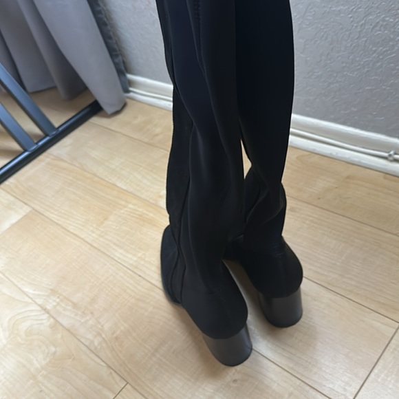Zara thigh high suede boots - Picture 6 of 8